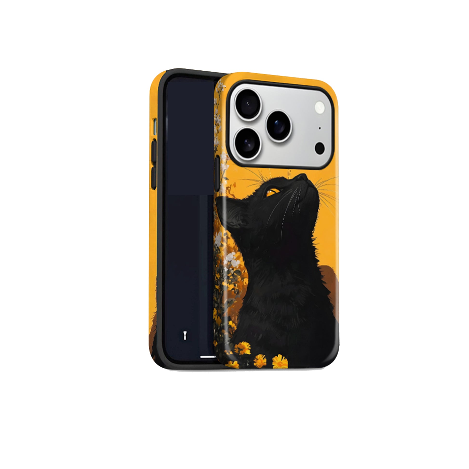 Black Cat Magnetic Phone Case