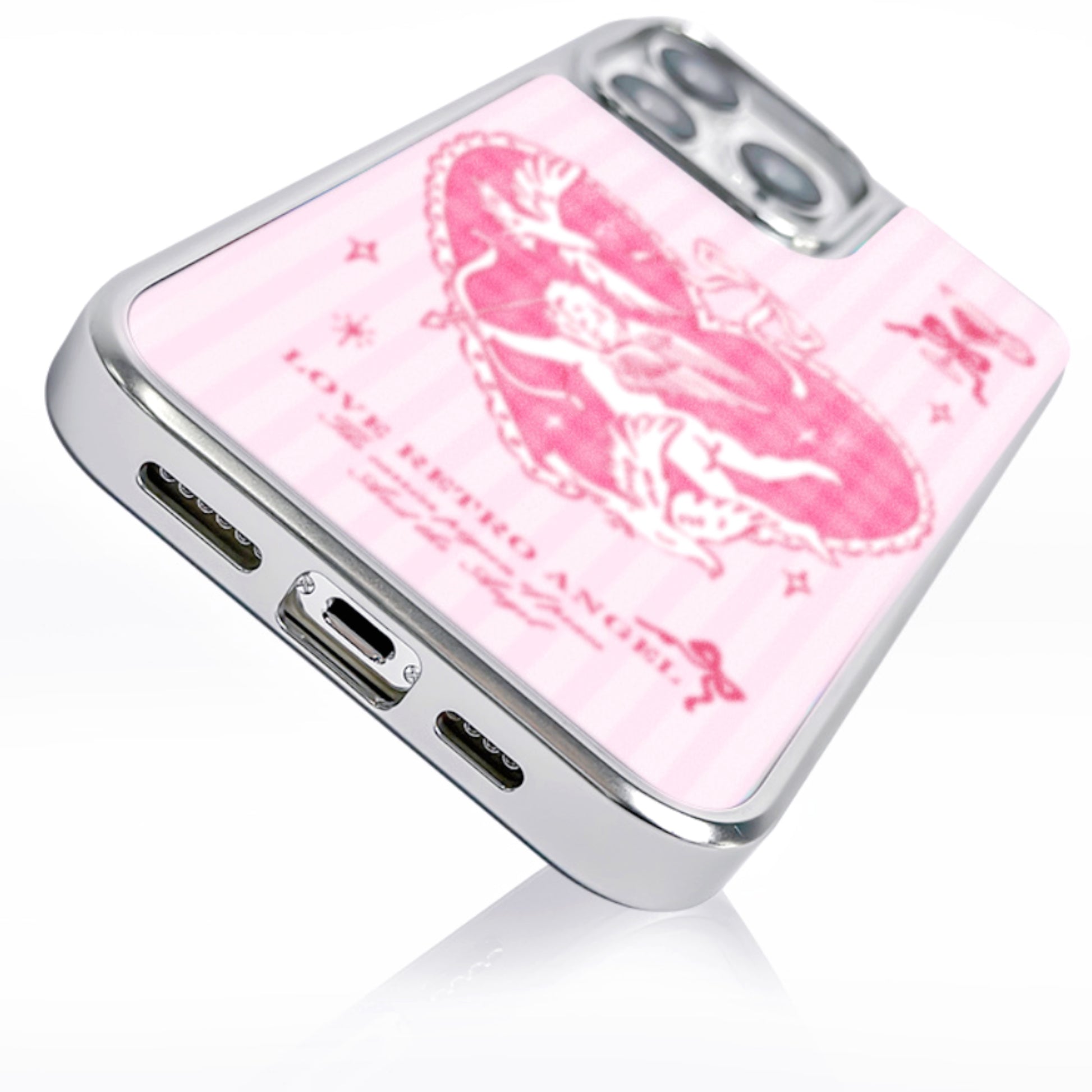 Pink Angel Magnetic Anti-Drop iPhone case