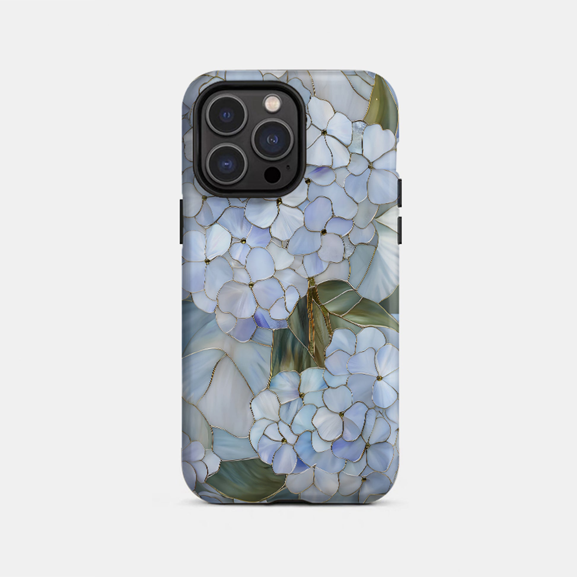 Blue hydrangea Magnetic iPhone Case