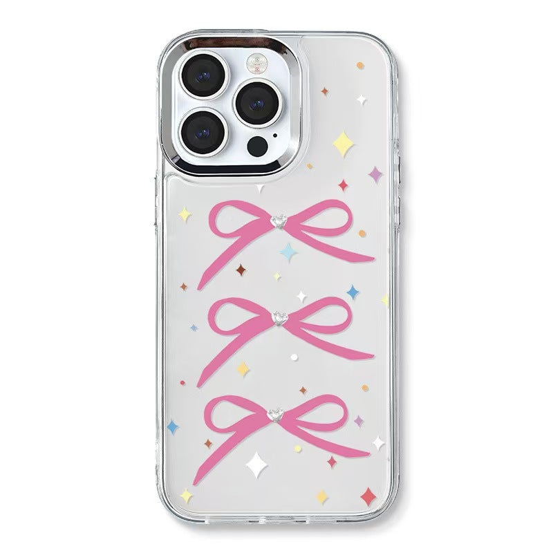 Faye Bow Mirror iPhone Case