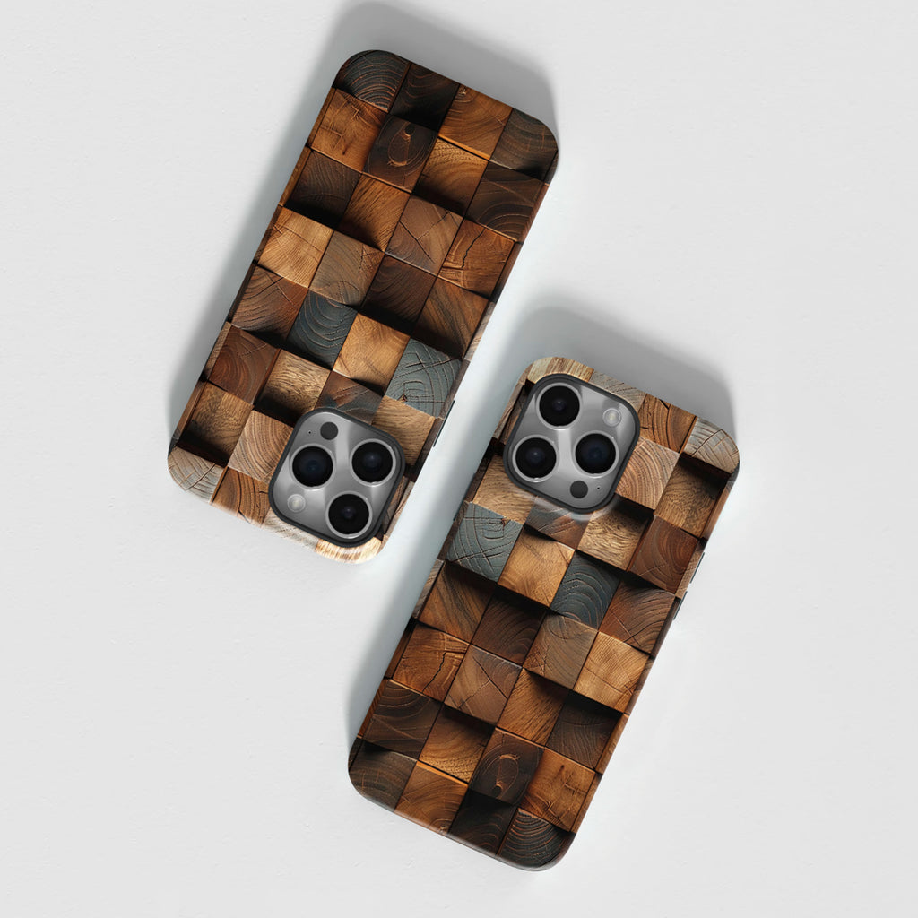log cabin Magnetic iPhone Case