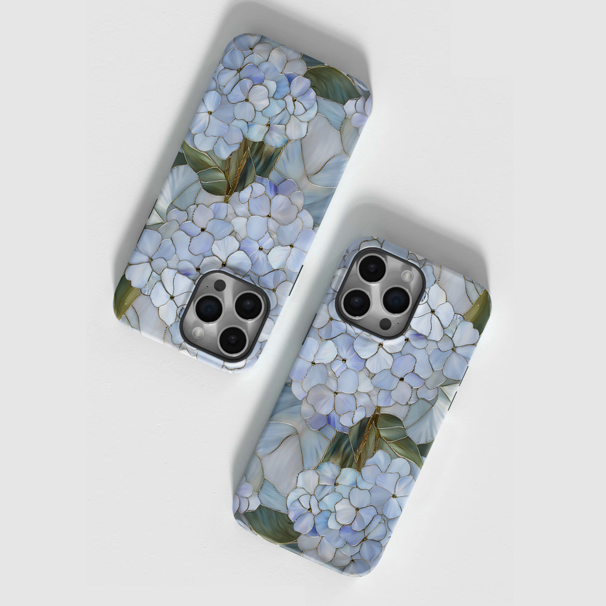 Blue hydrangea Magnetic iPhone Case
