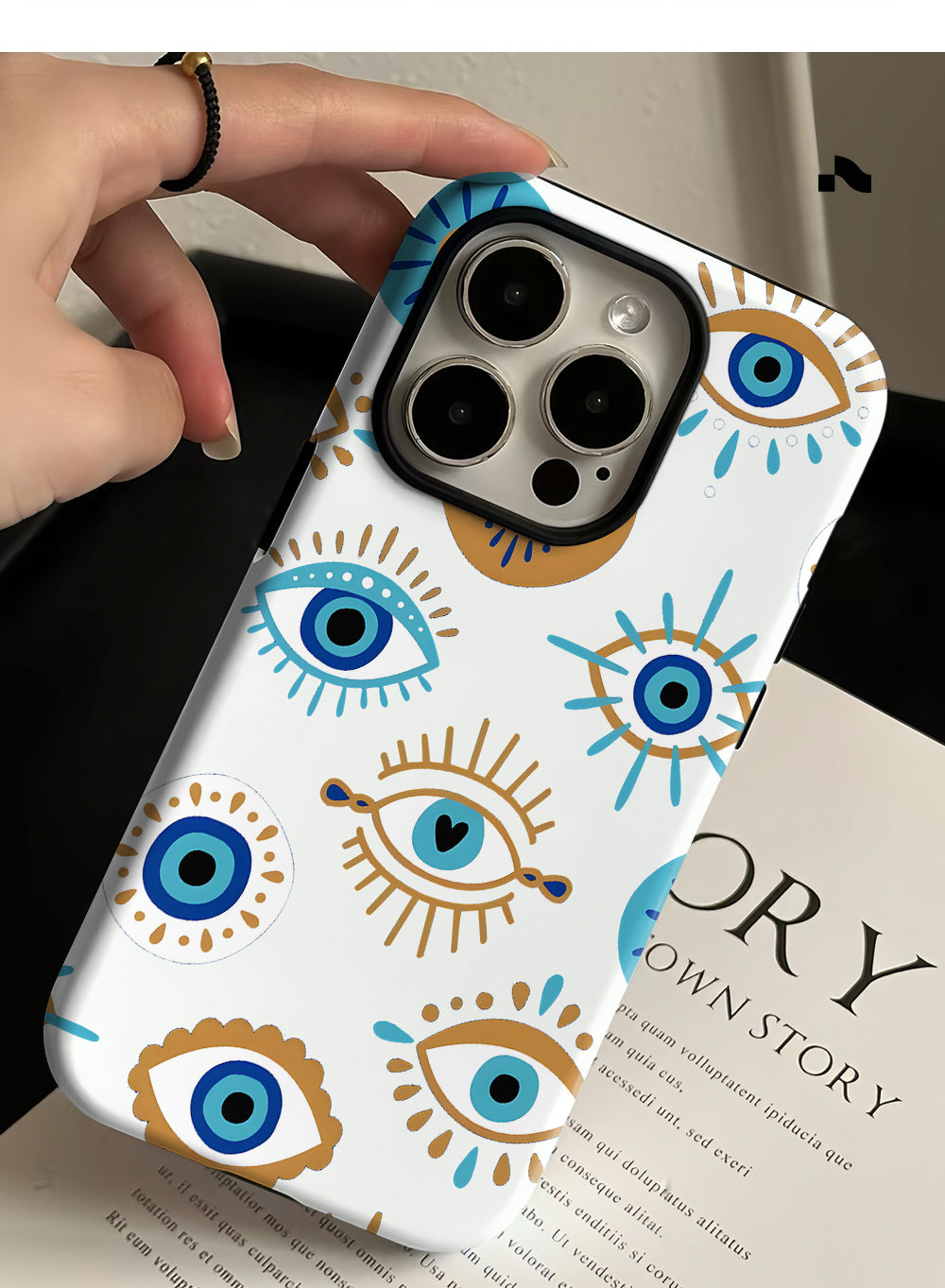 Angel Eye Magnetic Suction iPhone Case