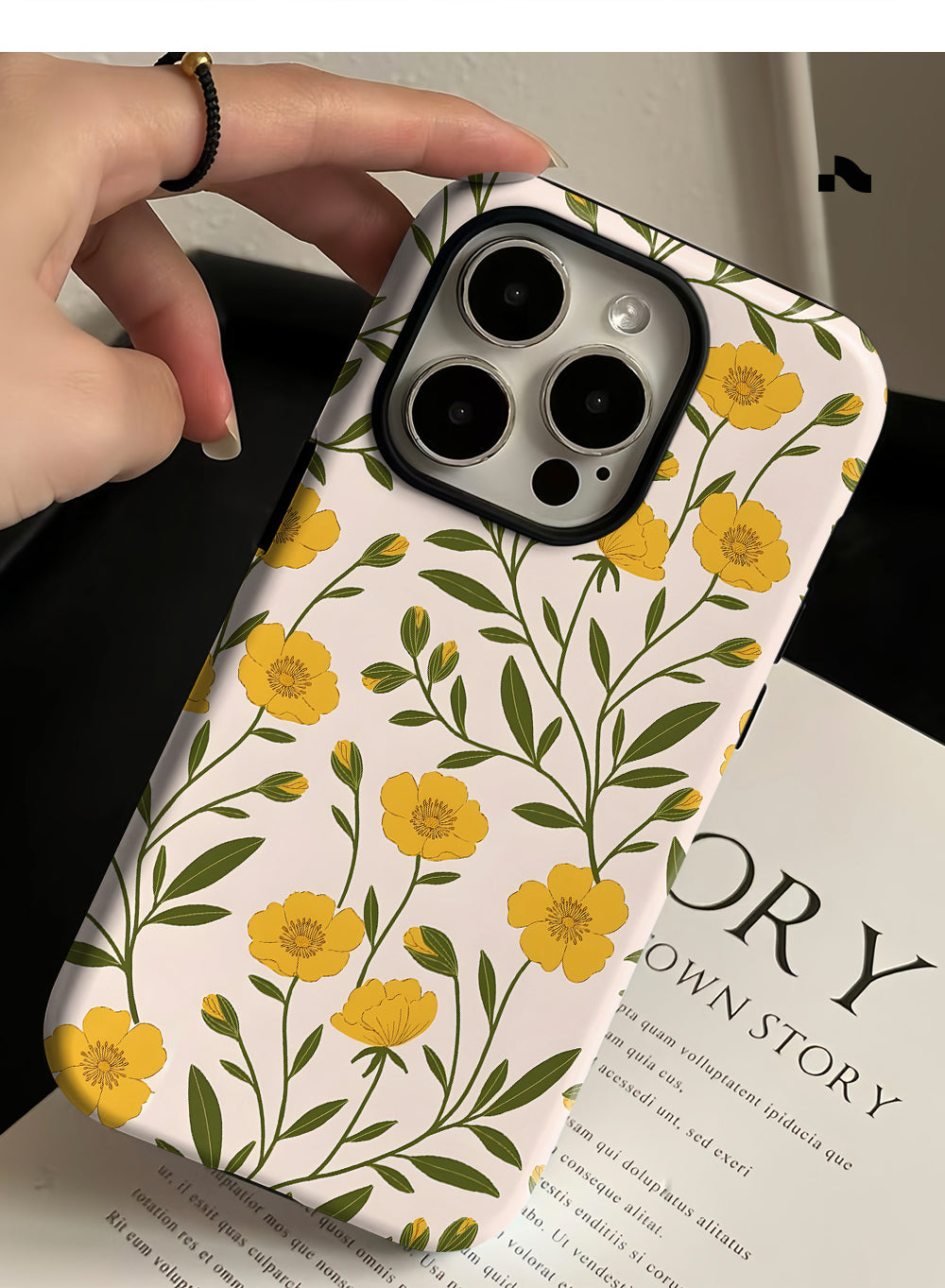 Petal flowers Magnetic iPhone Case