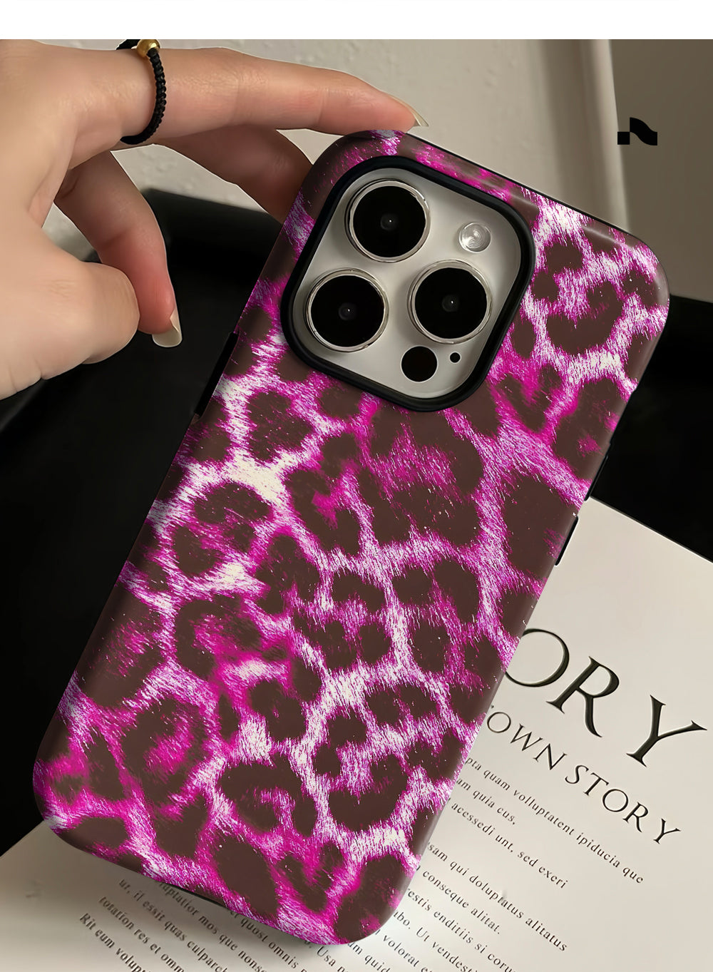 Leopard Magnetic iPhone Case