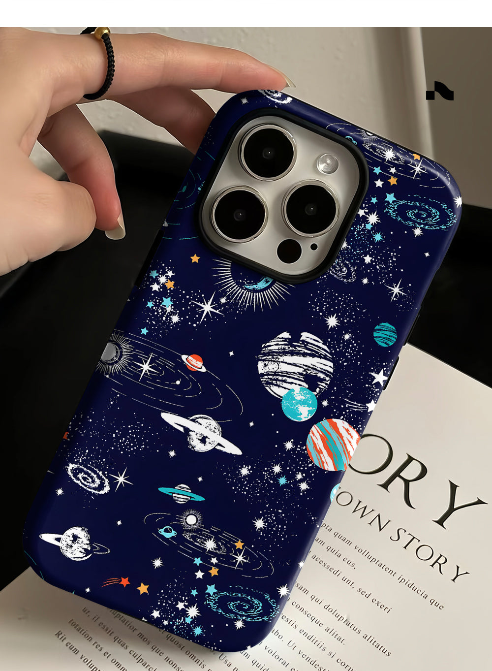 Blue Gaiactic Magnetic iPhone Case