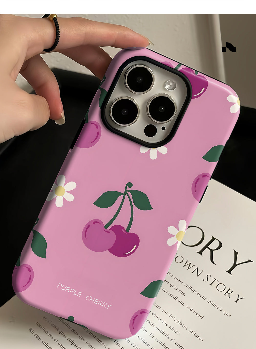Cherry Magnetic iPhone Case