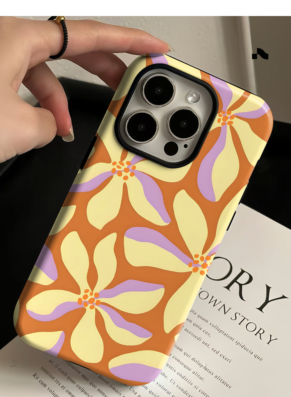 Petal fiower Magnetic iPhone Case