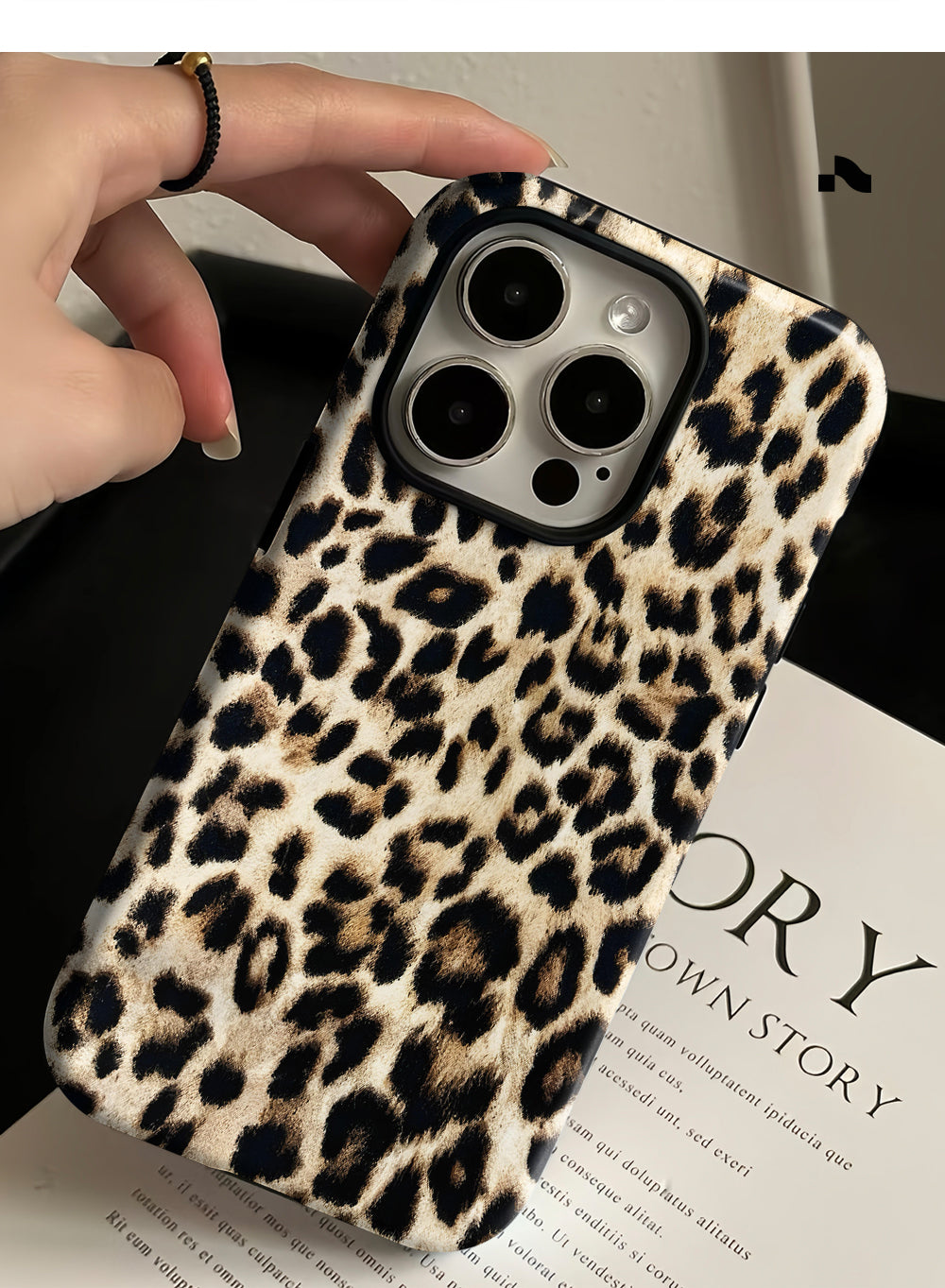 leopard print Magnetic iPhone Case