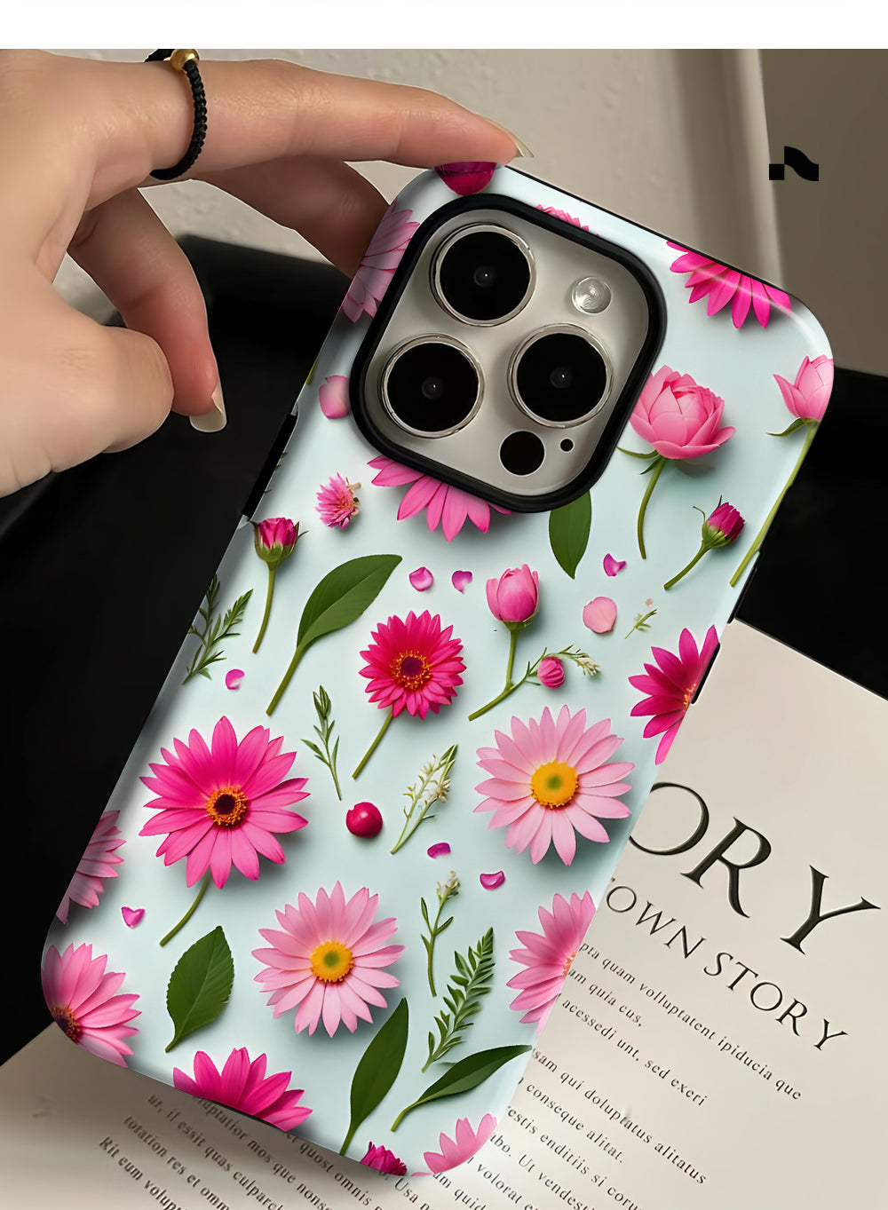 Fiora flowers Magnetic iPhone Case