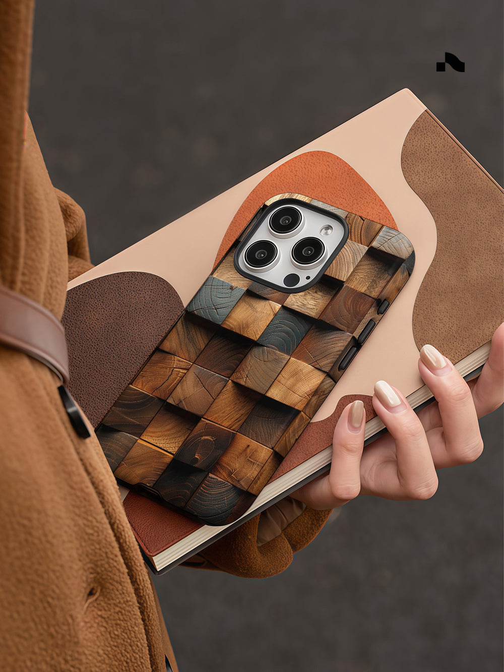 log cabin Magnetic iPhone Case