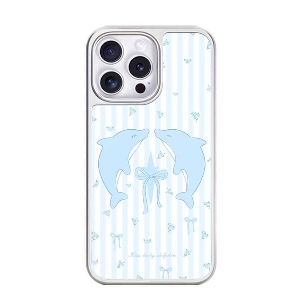 Blue Dolphin Magnetic Anti-Drop iPhone case
