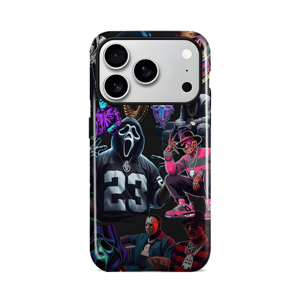 Punk Cool Black Magnetic Phone Case