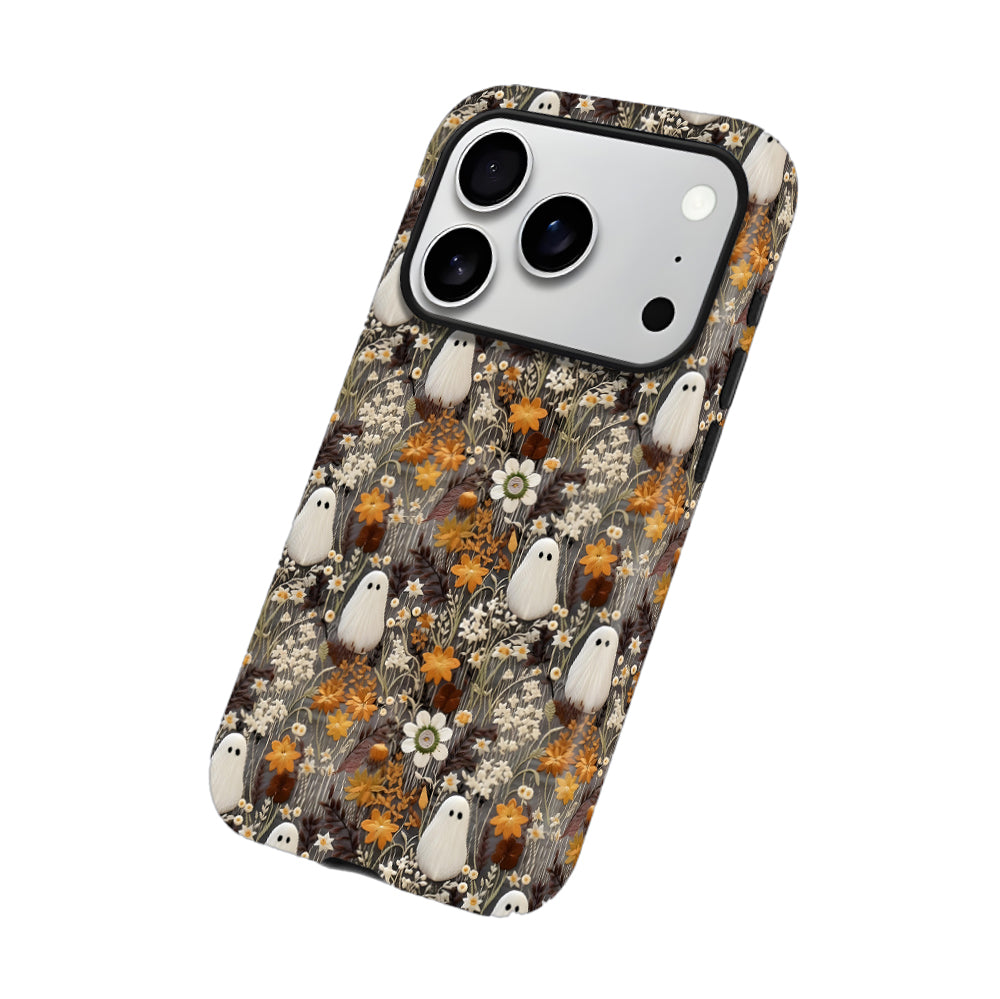 Ghost Flower Magnetic Phone Case