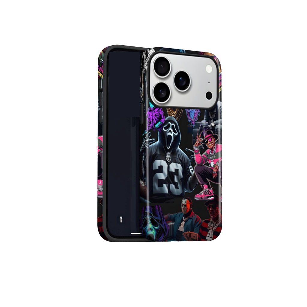 Punk Cool Black Magnetic Phone Case