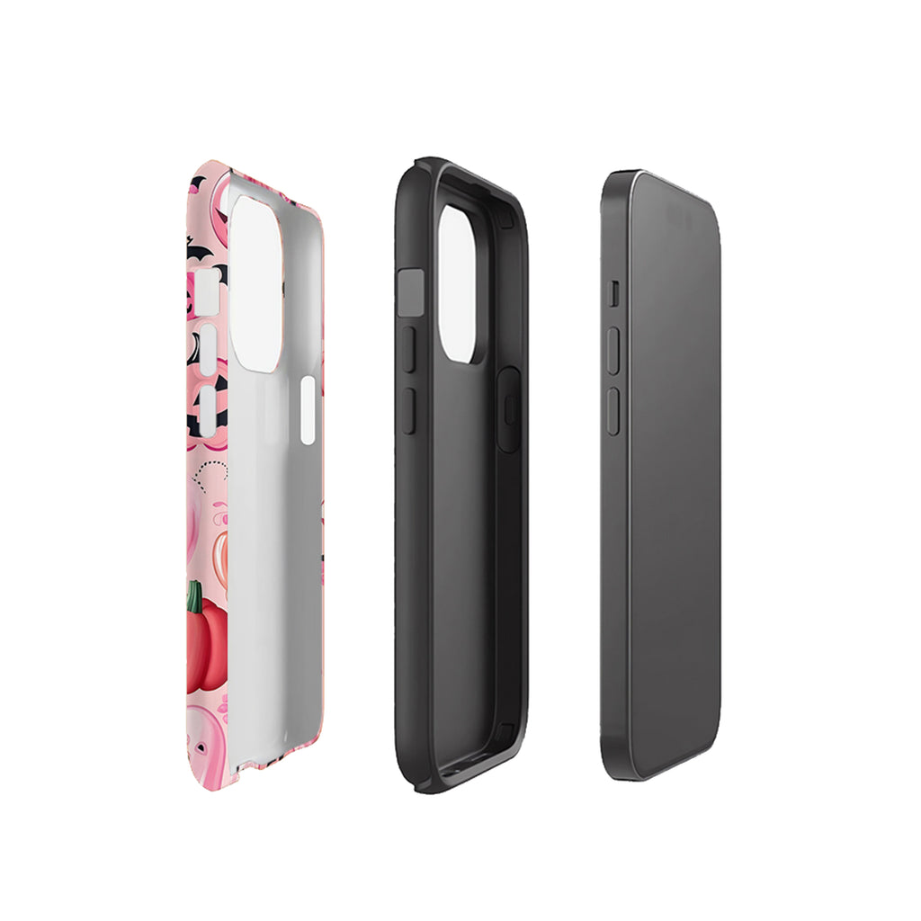 Pink Pumpkin Lantern Magnetic Phone Case