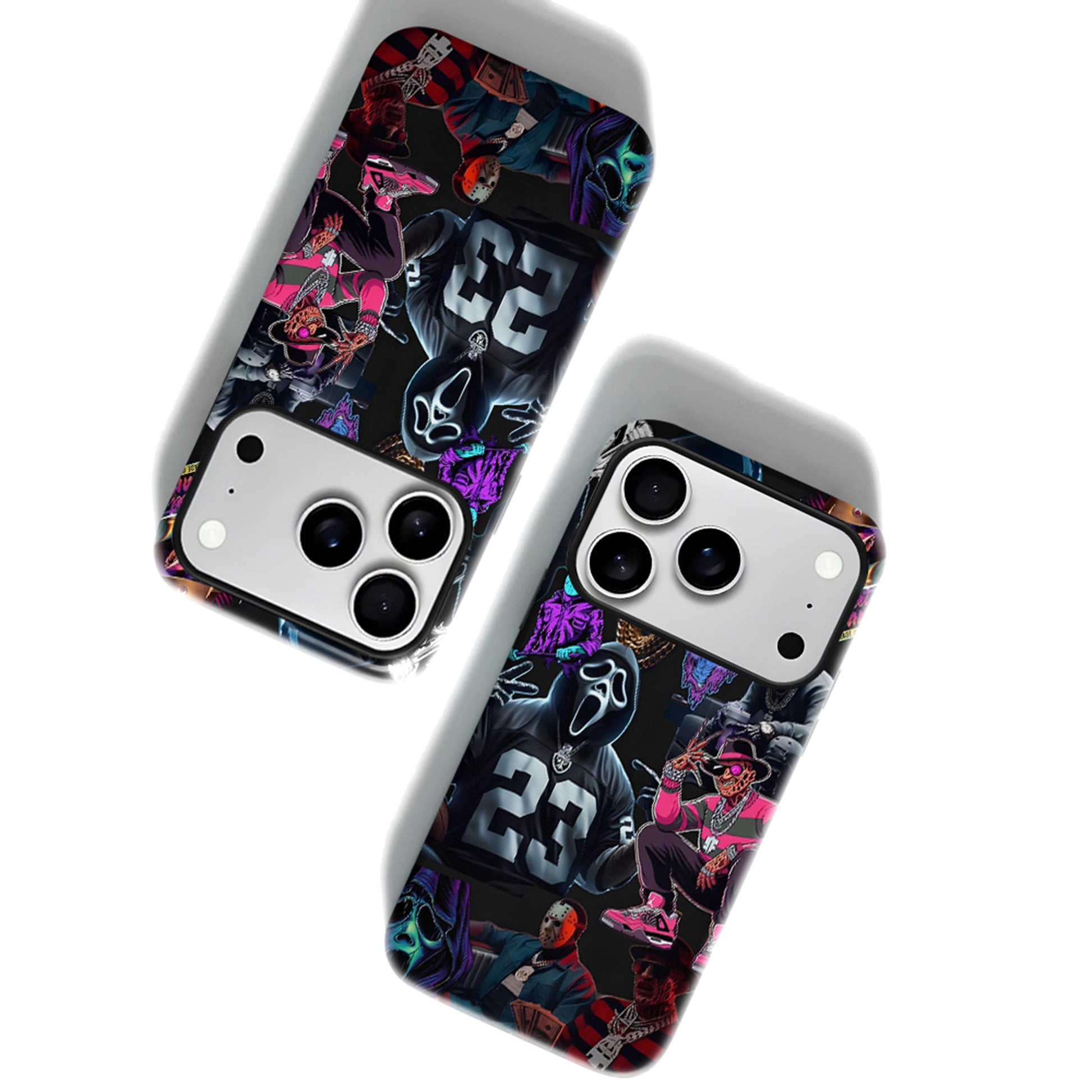 Punk Cool Black Magnetic Phone Case