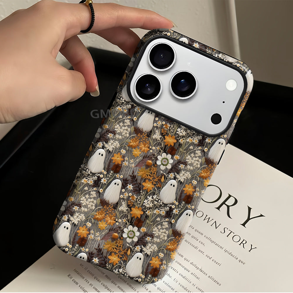 Ghost Flower Magnetic Phone Case