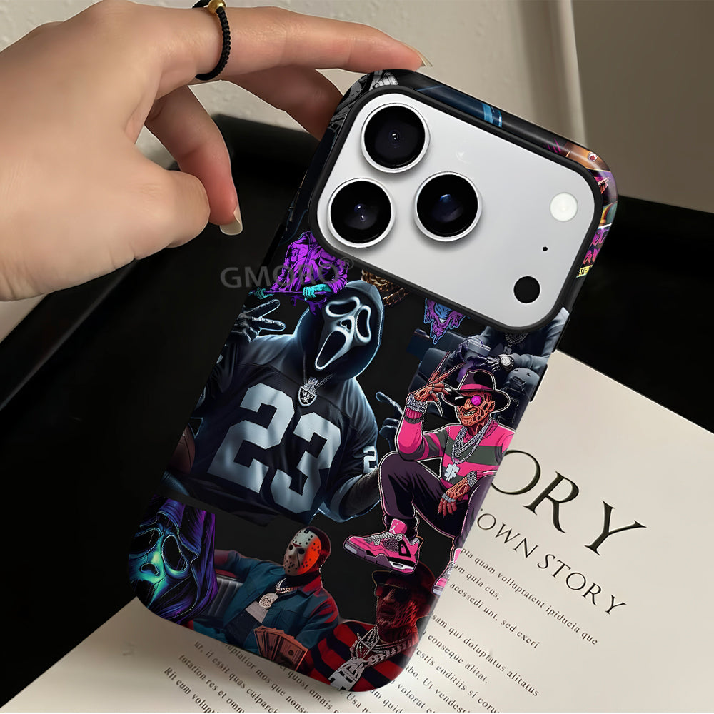 Punk Cool Black Magnetic Phone Case