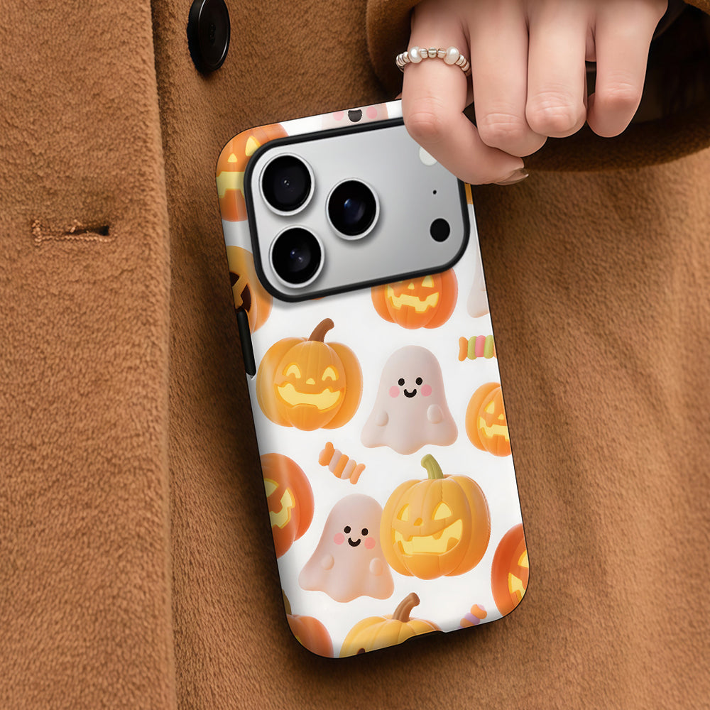Pumpkin Ghost Magnetic Phone Case