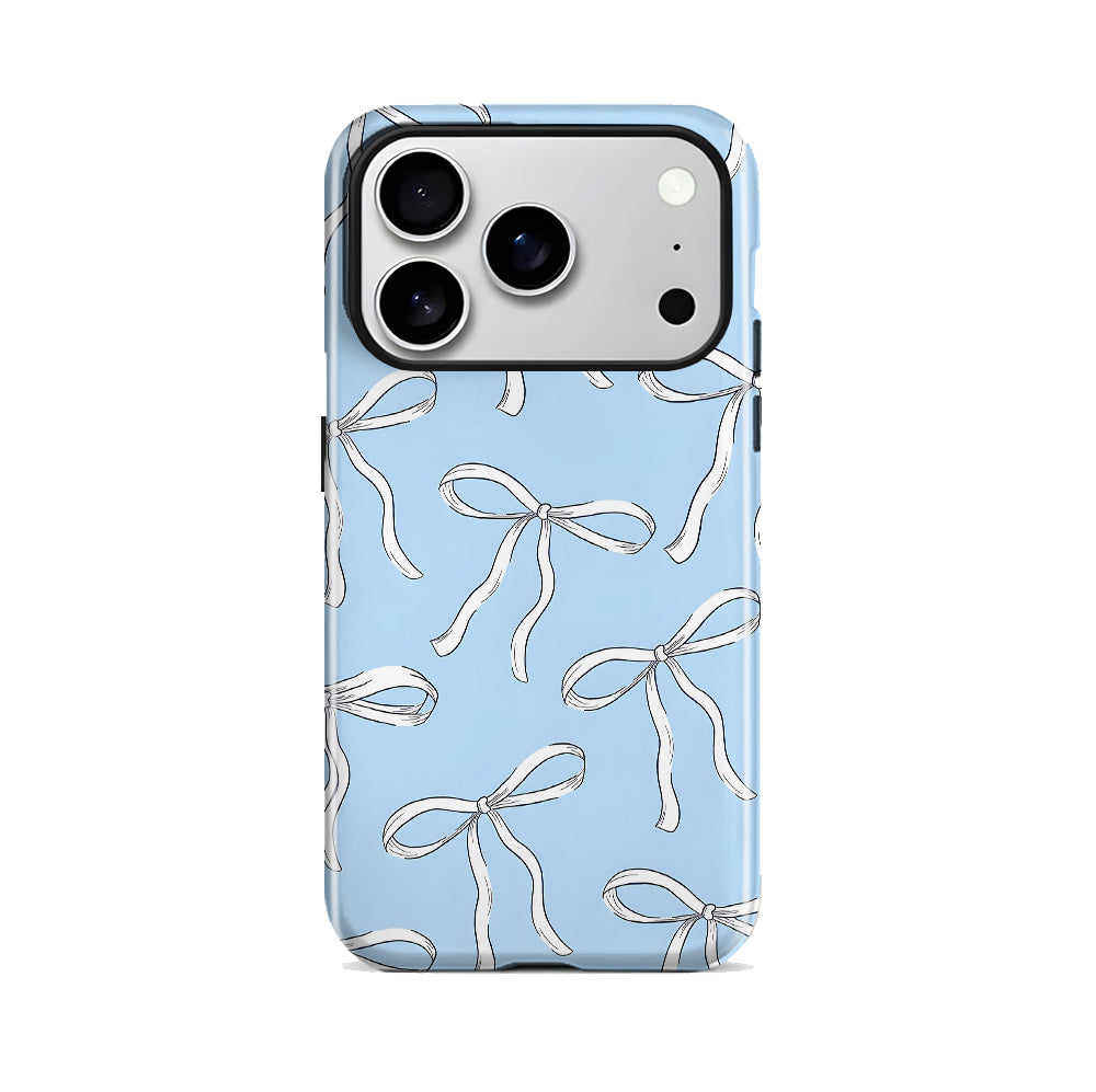 Blue Bow Magnetic Phone Case
