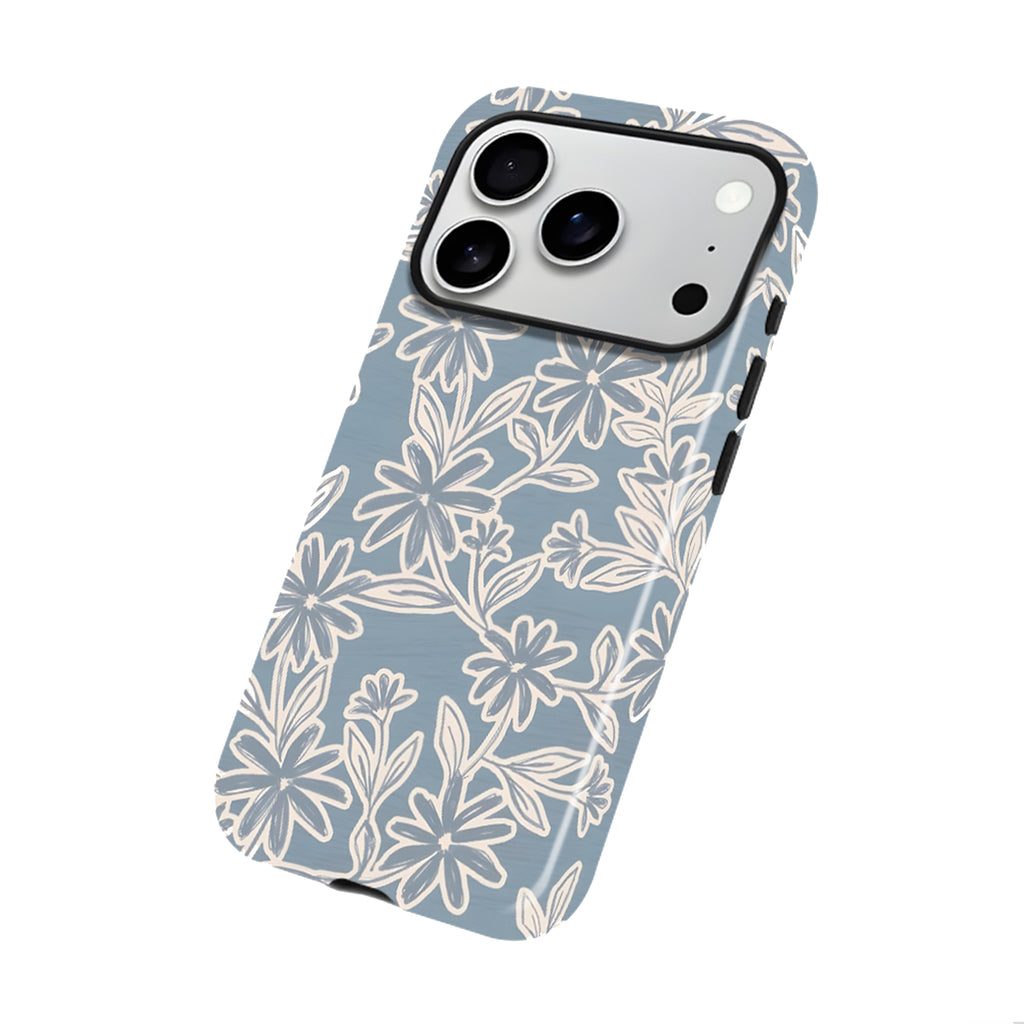 Blue Daisy Magnetic Phone Case