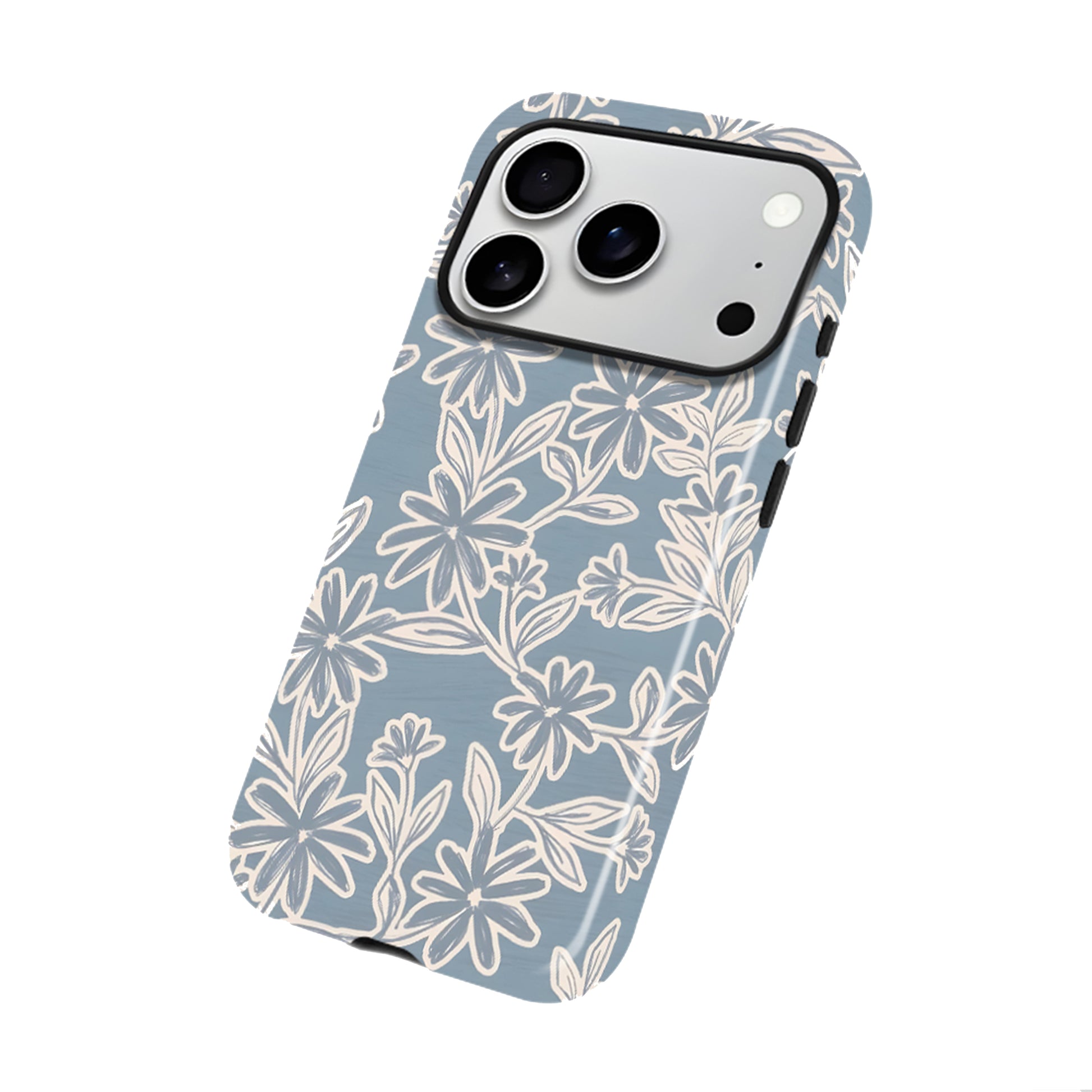 Blue Daisy Magnetic Phone Case