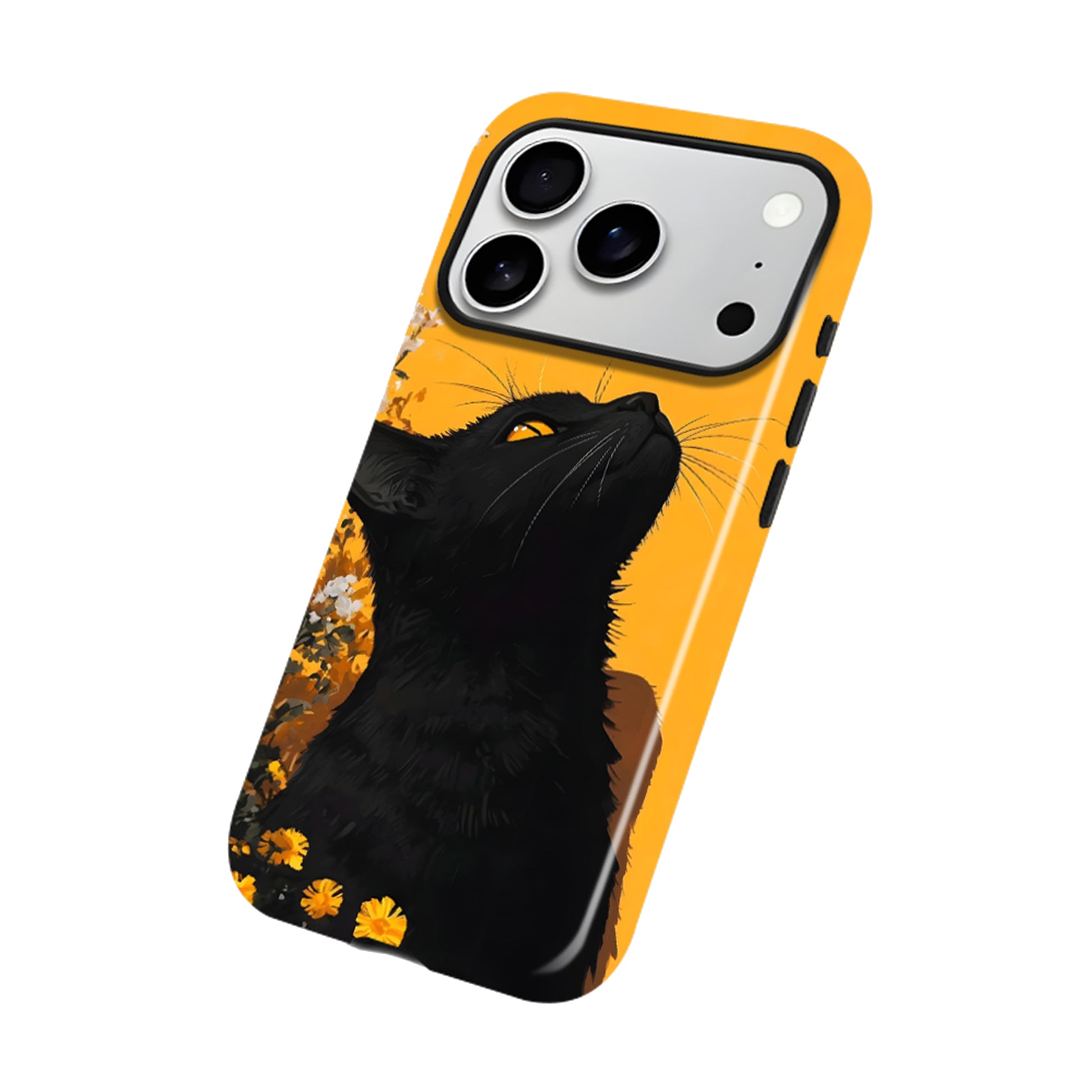 Black Cat Magnetic Phone Case
