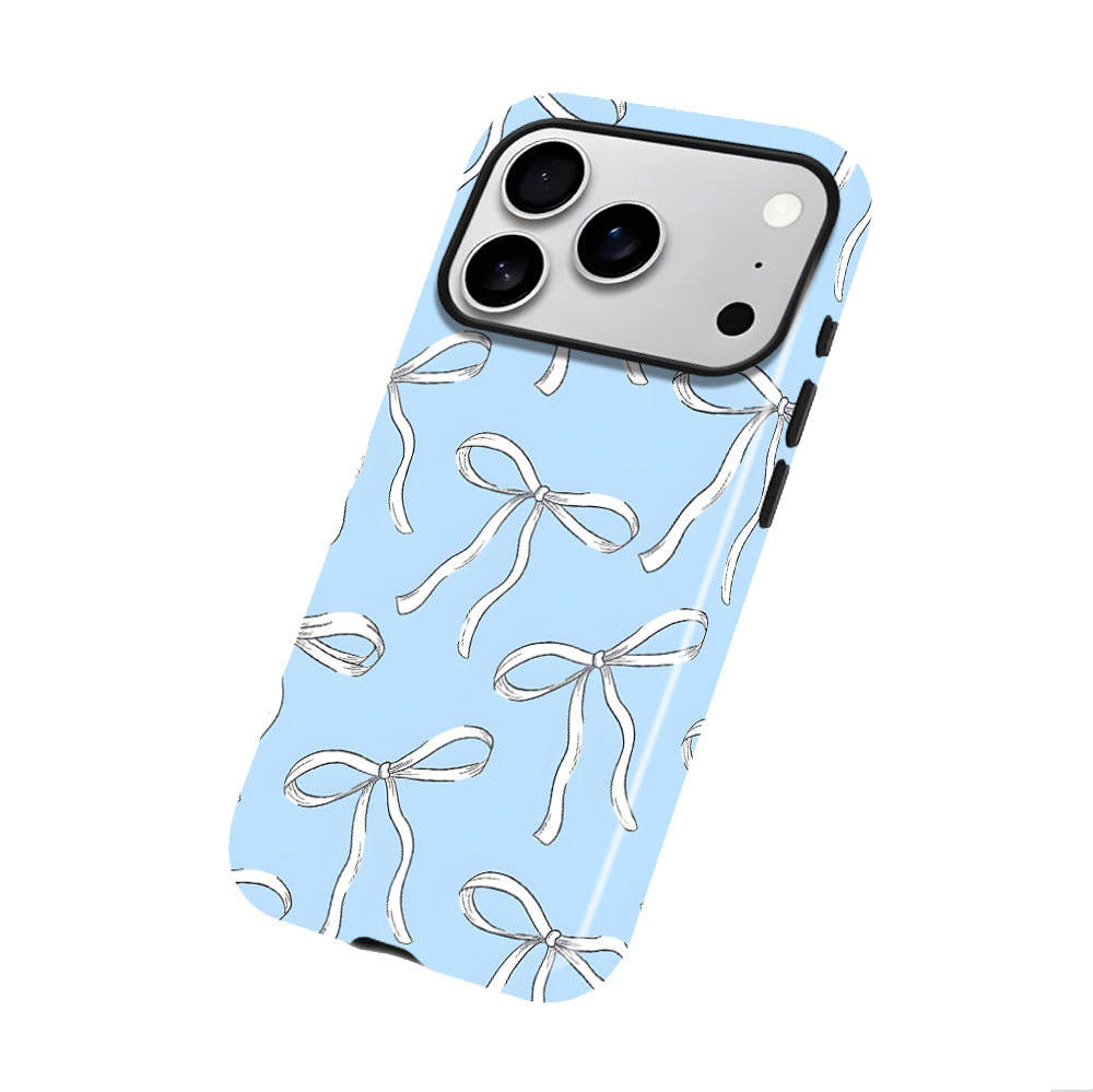 Blue Bow Magnetic Phone Case