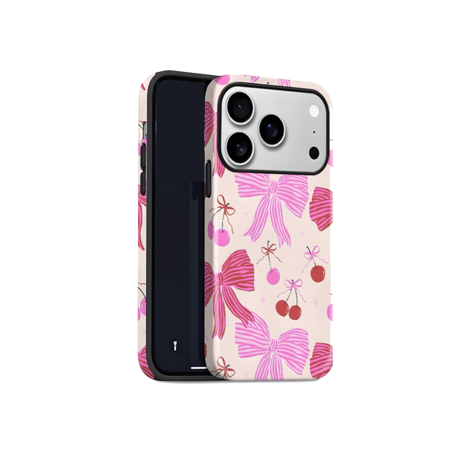 Pink Bow Magnetic iPhone Case