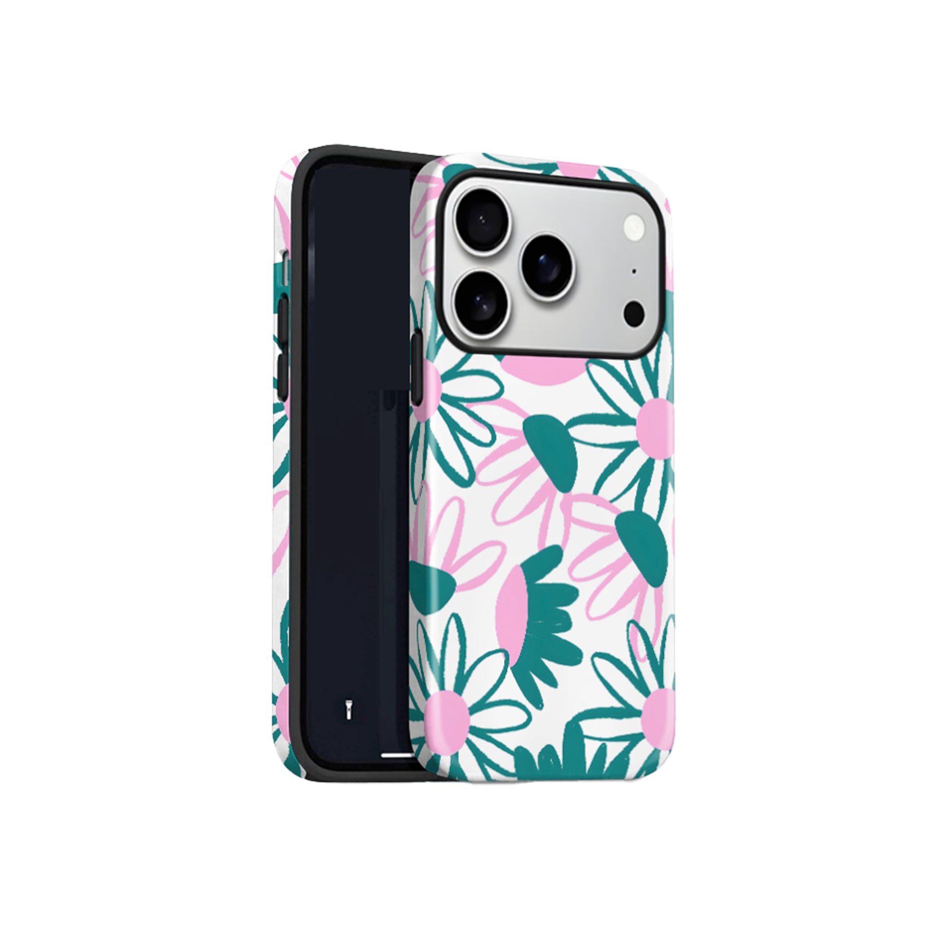 Green Flower Magnetic iPhone Case