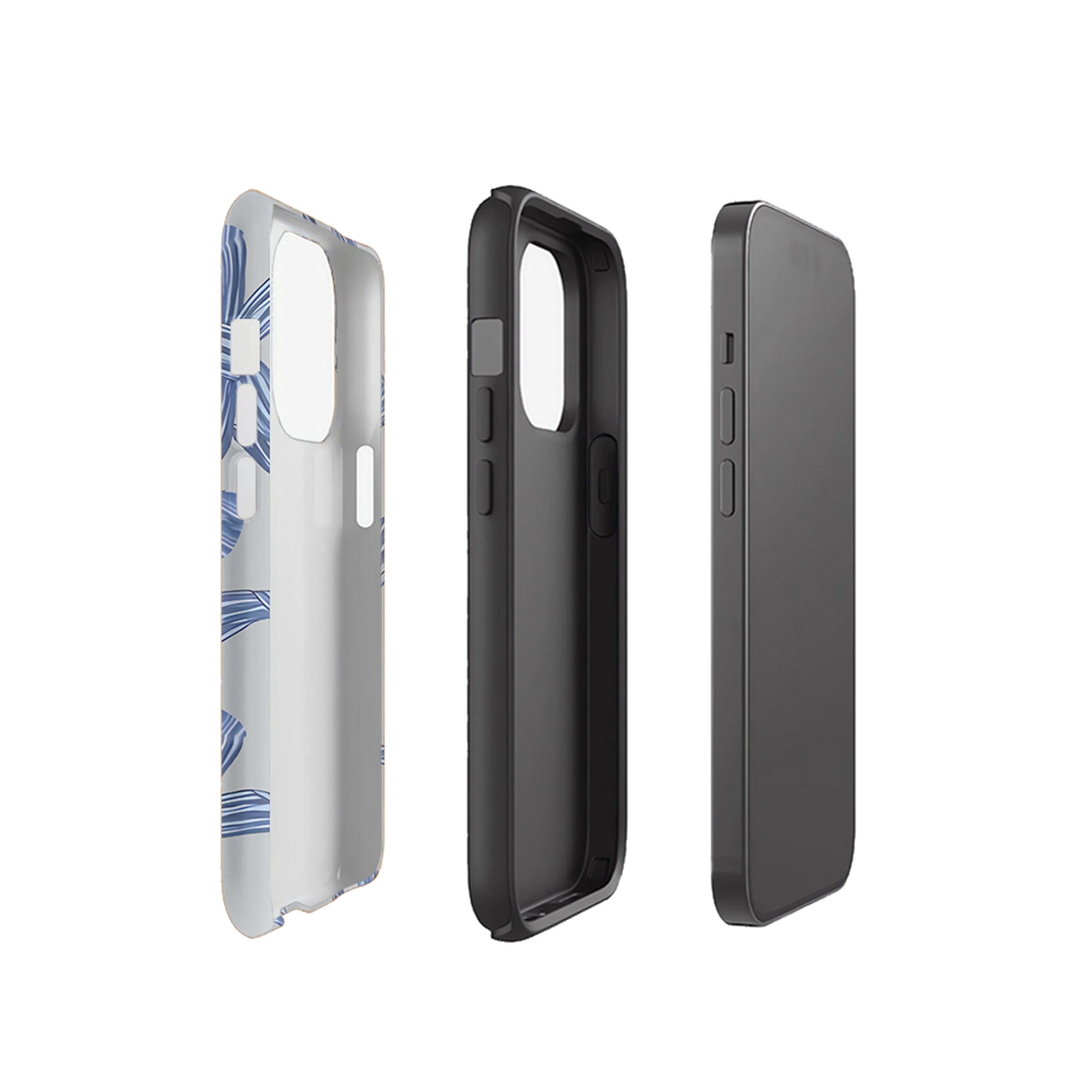 Blue Bow Magnetic iPhone Case