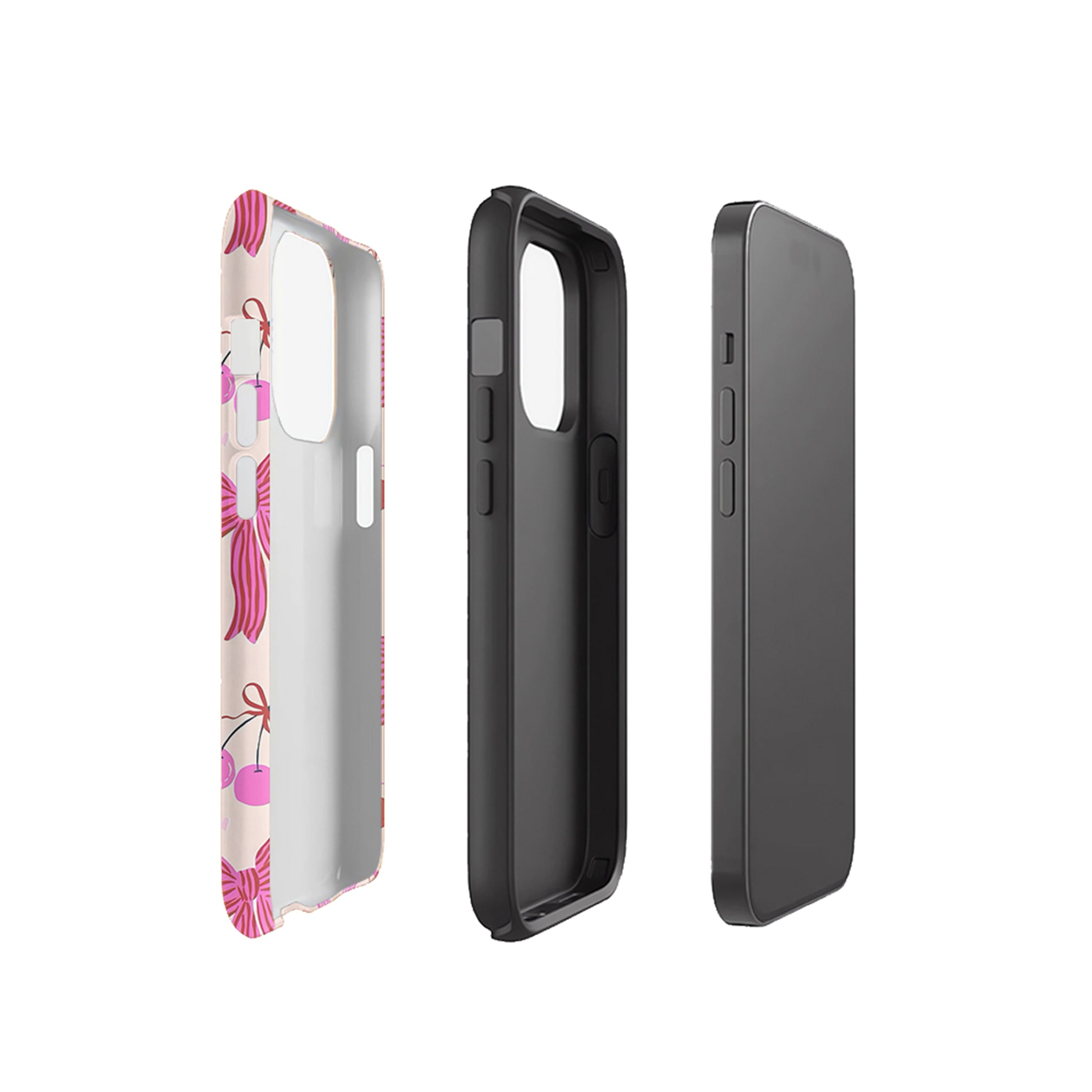 Pink Bow Magnetic iPhone Case