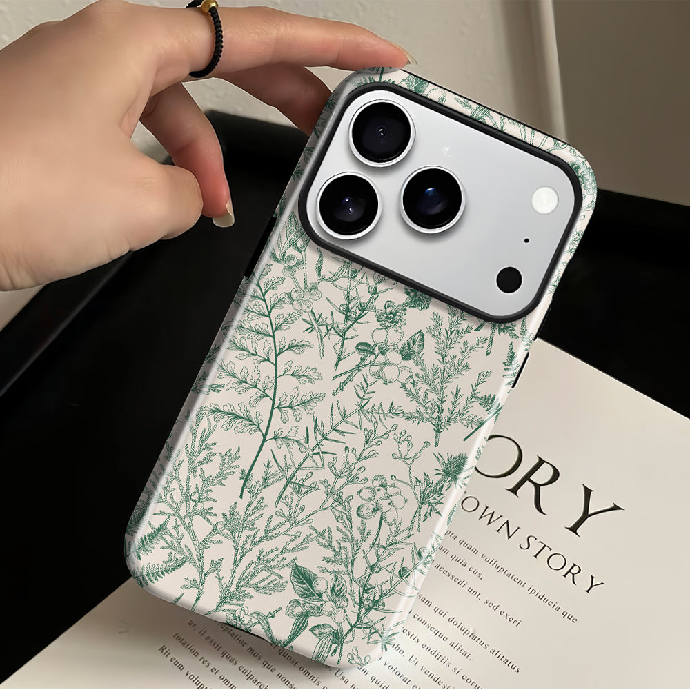 Green plants Magnetic Phone Case