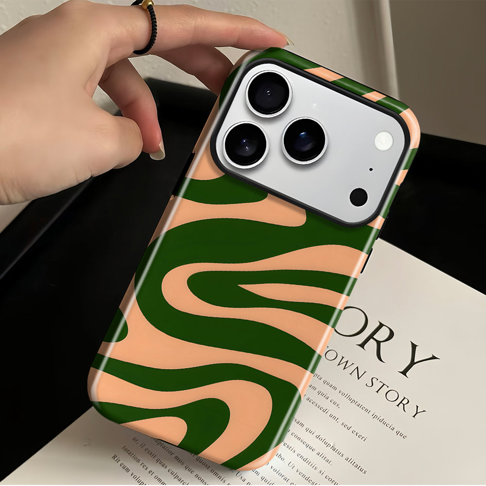 Whimsy Striped Magnetic Phone Case