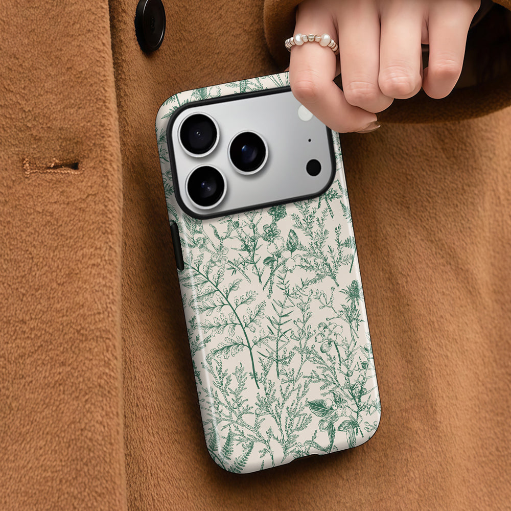 Green plants Magnetic Phone Case