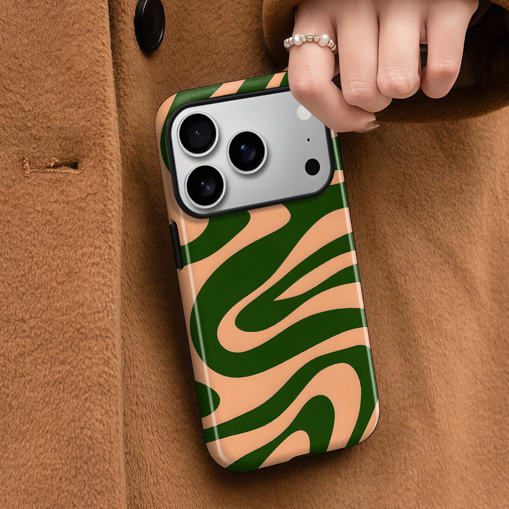 Whimsy Striped Magnetic Phone Case