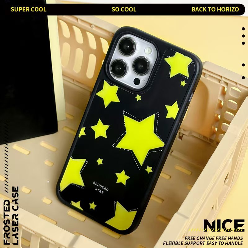 Yellow Star Magnetic iPhone Case