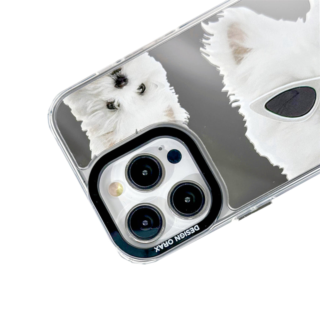 Kugou Mirror Anti-Shatter iPhone Phone Case