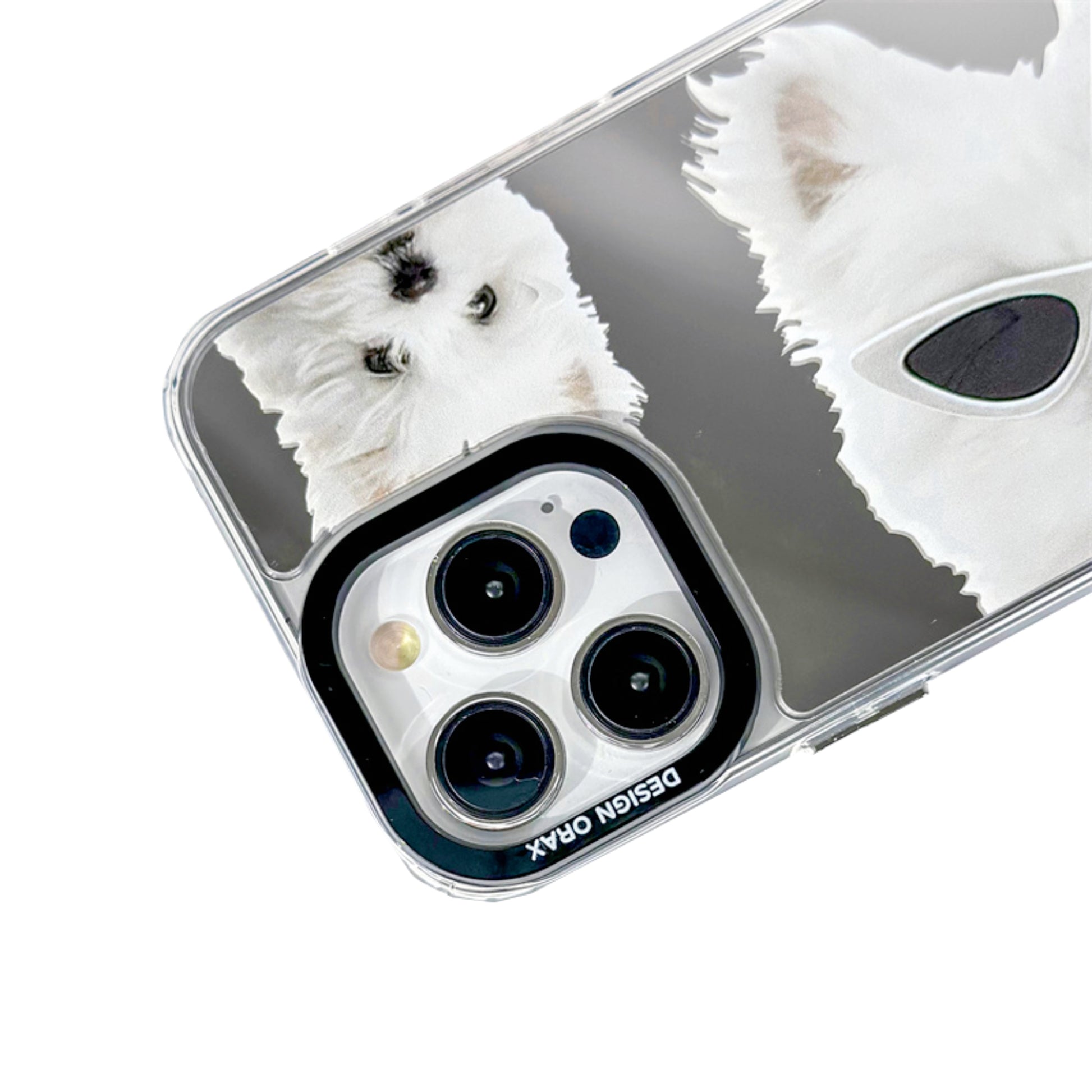 Kugou Mirror Anti-Shatter iPhone Phone Case