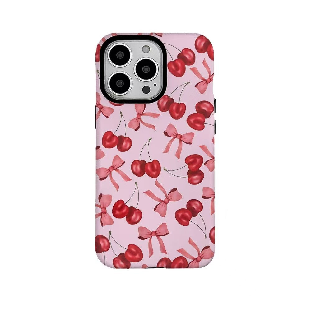 Pink Cherry Compatible with MagSafe iPhone Case