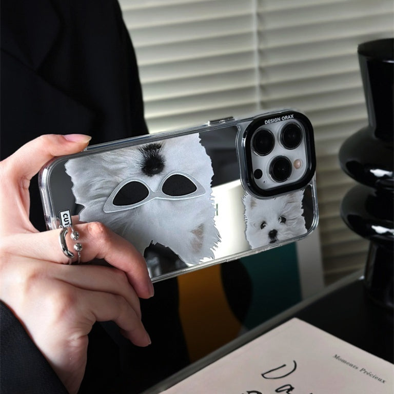 Kugou Mirror Anti-Shatter iPhone Phone Case