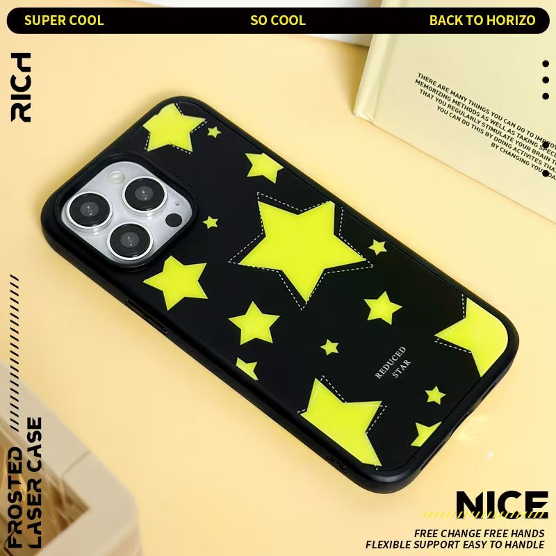 Yellow Star Magnetic iPhone Case