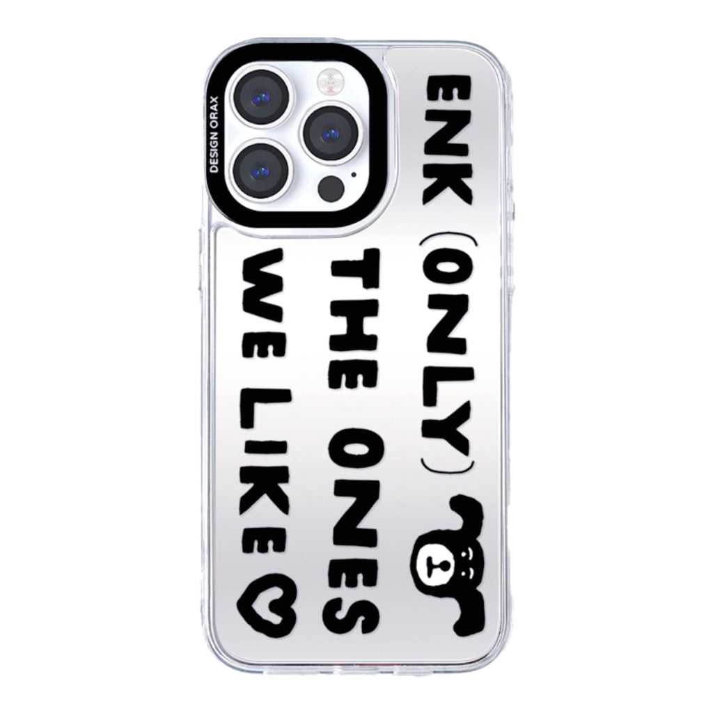 Doodle Creative mirror anti-drop iPhone phone case