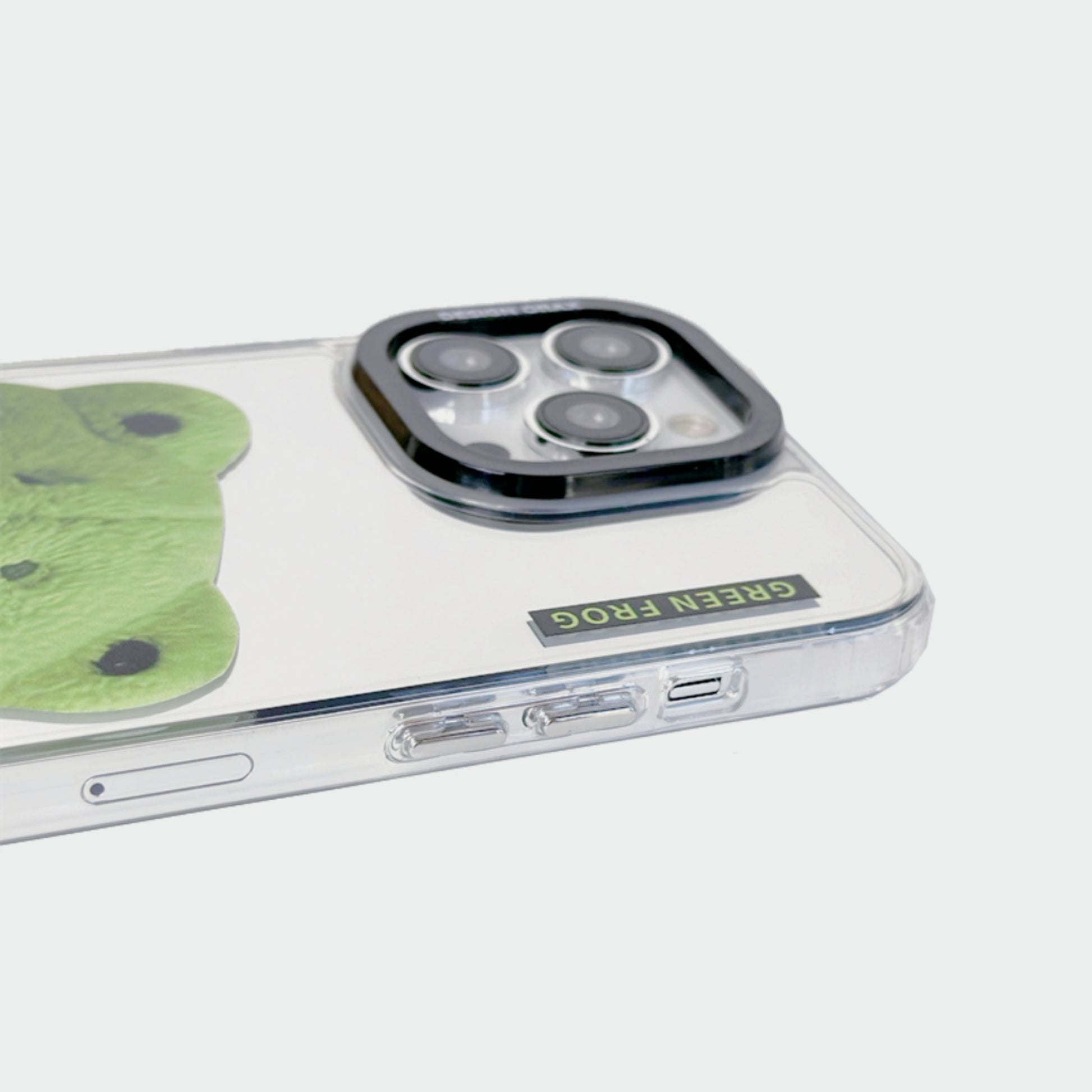 Creative Frog Mirror Anti-Drop iPhone Case