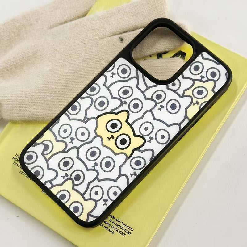 Creative White Cat iPhone Case