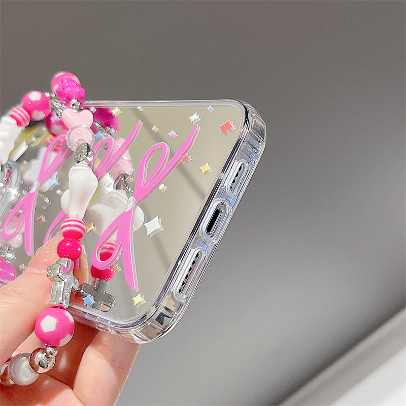 Faye Bow Mirror iPhone Case
