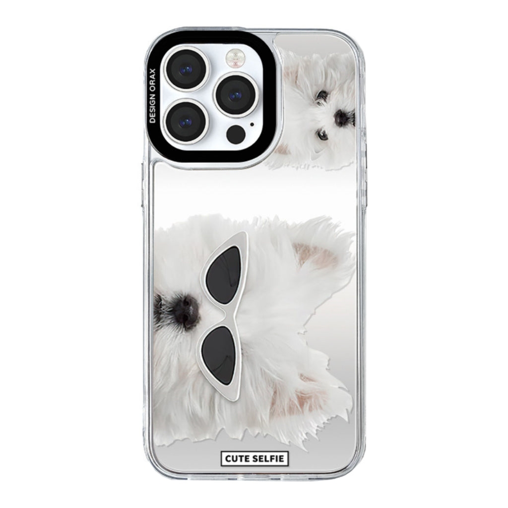 Kugou Mirror Anti-Shatter iPhone Phone Case