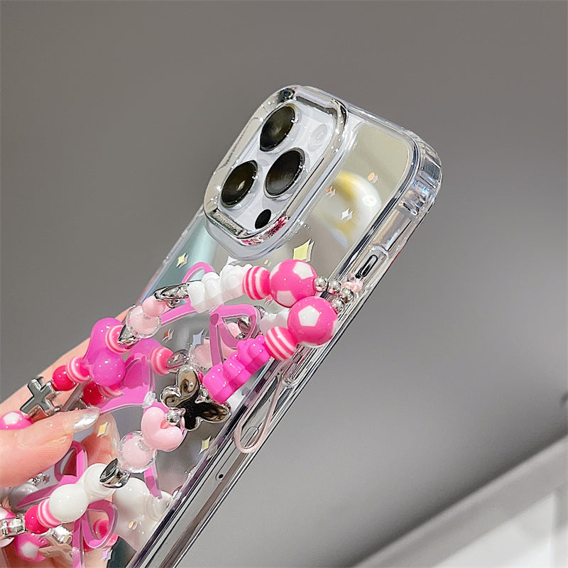 Faye Bow Mirror iPhone Case