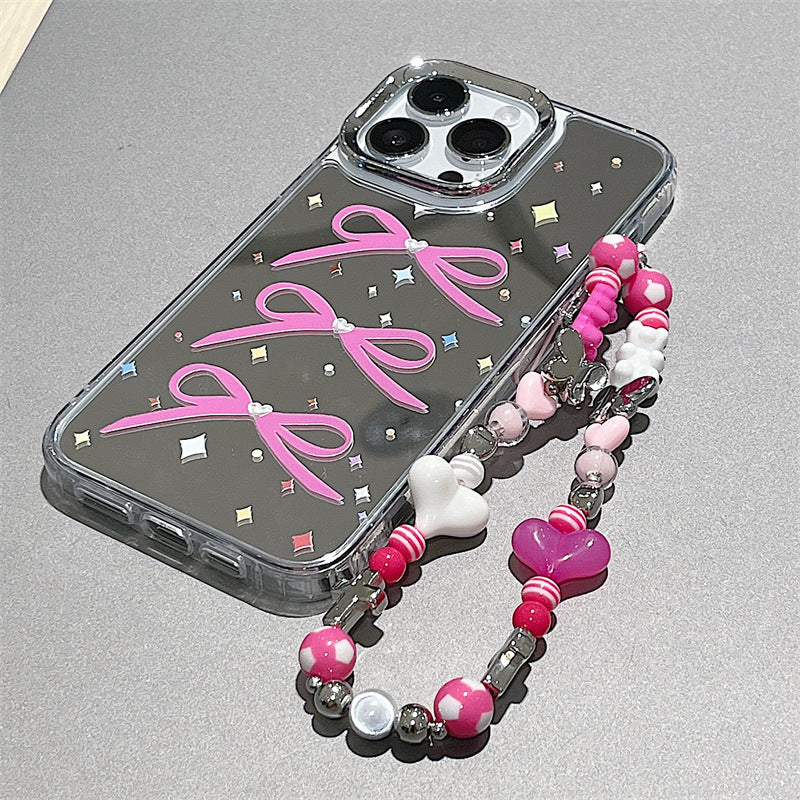 Faye Bow Mirror iPhone Case